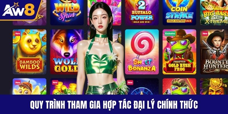 Đại Lý Chính Thức AW8 Thu Nhập Cao Nhiều Ưu Đãi Hấp Dẫn Quy trình tham gia hợp tác đại lý chính thức