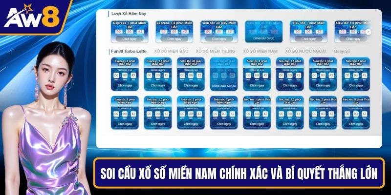 Soi cầu xổ số miền Nam