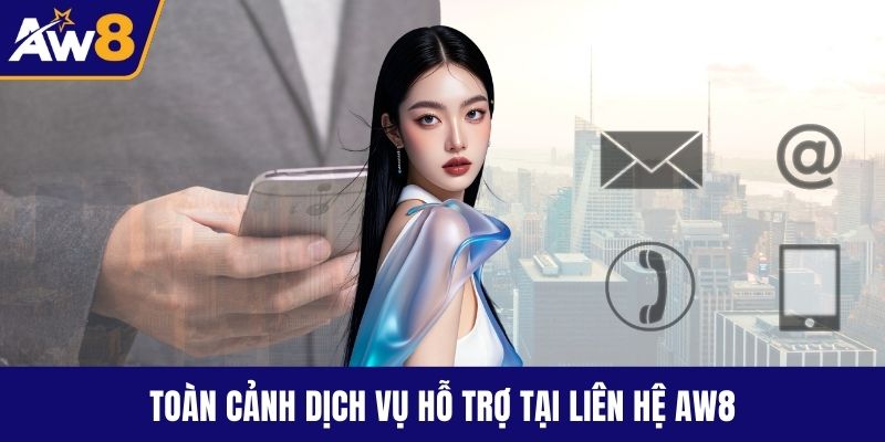 Liên hệ AW8 Toàn cảnh dịch vụ hỗ trợ tại liên hệ AW8